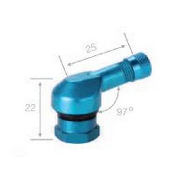 VALVOLA MOTO ANOD. BLU FORO 11,3 MM